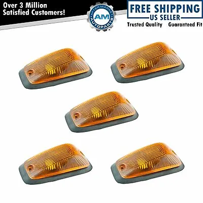 Dorman Cab Roof Parking Marker Clearance Lights 5 Piece Kit For Chevy GMC Truck • $62.97