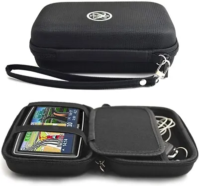 Sat Nav Hard Case Fits All 6-inch GPS Tom Tom Go 600 610 620 Go 6000 6100 6250 • £11.99