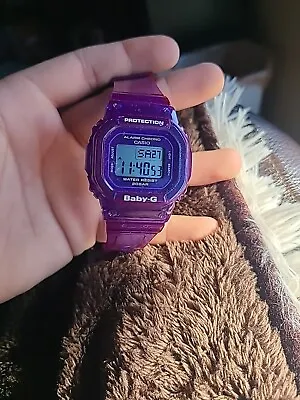 Casio G-Shock Tough Watch BGD-560S Baby-G RARE Purple Unisex Adults  • $109.99