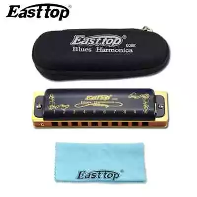 EASTTOP Paddy Diatonic Blues Harmonica Key Of Paddy 10Hole Harp Mouth Organ Gift • $19.89