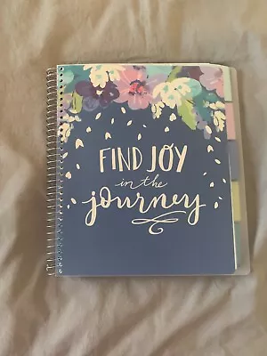 Carolina Pad Spiral 5 Subject Notebook - Find Joy In The Journey • $10