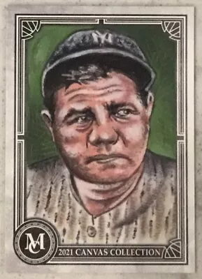 2021 Topps Museum Collection Canvas BABE RUTH #CCR27 NICE CARD! • $7.99