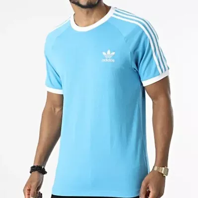 New Mens Adidas Originals Trace California Trefoil Tee Shirt ~size Medium Hb9527 • $28.50