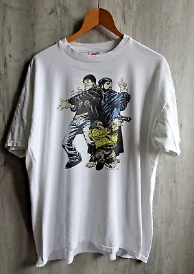 Jay And Silent Bob T-Shirt XL  Graffiti Comics Vintage 1998 Fegredo Kevin Smith • $80.86