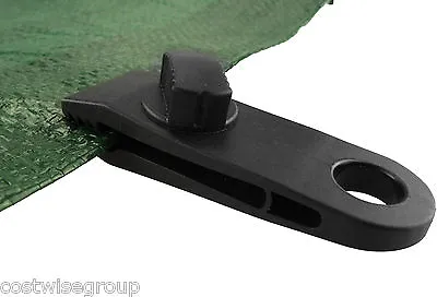 £7.99 • Buy Heavy Duty Tarp Crocodile Clips Tarp Clamps Camping Tent Buckle Grippers X 12