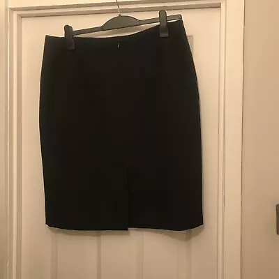 Marks And Spencer’s Ladies Black Pencil Skirt Size 18 • £3.99