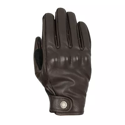 Oxford Henlow Ladies Motorcycle Motorbike Leather Gloves Brown • £39.99