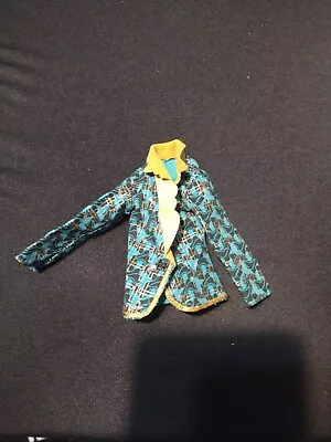 Monster High Doll Clawd Wolf Sweet 1600 Teal & Gold Jacket • $14.99