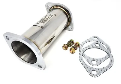 G35 G37 Extension Adapter For 350Z 370Z Exhaust Pipe 8in 3  Diameter • $88.98
