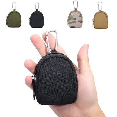 Tactical Military Mini Wallet Key Pouch EDC Coin Purses Zipper Small Waist Bag • $7.89
