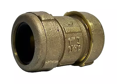 Matco 1  IPS (1-1/4  CTS) Brass Compression Short Coupling 450T05LF Lead Free • $15