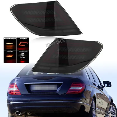 LED Tail Lights Brake Lamps For Mercedes Benz W204 C200 C250 C300 2007-2013 2014 • $331.41