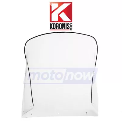 Koronis Parts Windshield For 1982-1983 Yamaha BR250 Bravo - Windshield Jh • $74.78