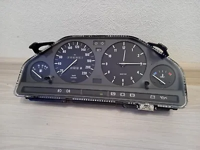 BMW E30 Instrument Gauge Cluster Speedometer 220 KM/H VDO 325i 320i M3 • $188