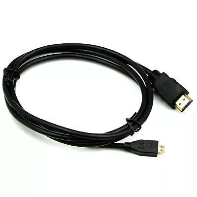 Video TV Cable Compatible To Micro HDMI ASUS E200HA Zenbook UX305 UX330UA Laptop • £3.62