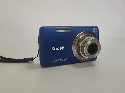 Kodak Easyshare M532 14MP 4x Zoom Digital Camera Blue PLEASE READ • $17