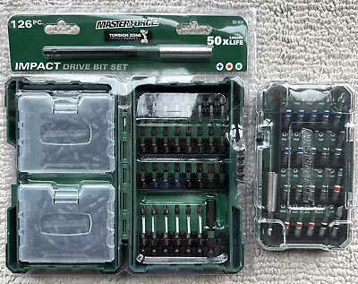 Masterforce Impact Drive Bit Sets - 147 Piece New Sealed • $26.95