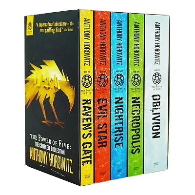 The Power Of Five 5 Books Collection By Anthony Horowitz - Ages 9-14 - Paperback • £13.48