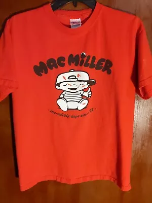 2012 Mac Miller Thumbs Up 2-Sided T-Shirt Most Dope Licensed Rare Rap See Desc. • $40