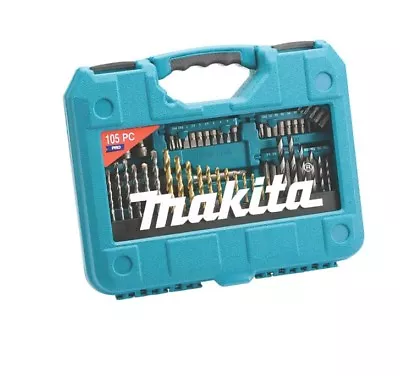 Makita P-90364 105 Piece Drill And Bit PRO Accessory Set • £69.99