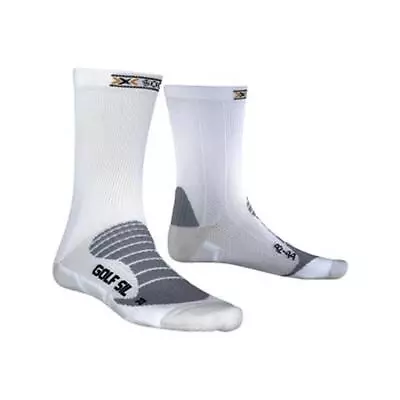 X-Bionic Socks GOLF SILVER White/Grey 39/41 • £4.74