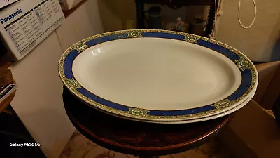 Vintage WH Grindley 2 Oval Serving Plates/ Platters - Goodwood Pattern  • £40