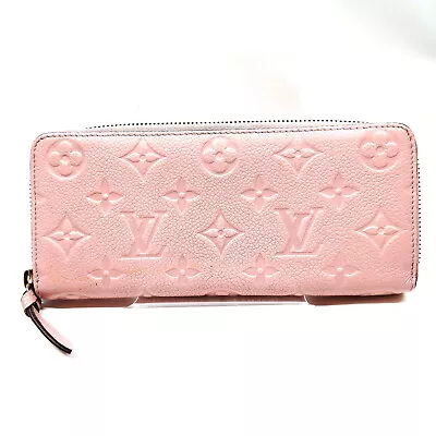 Louis Vuitton LV Long Wallet  Pink Monogram Empreinte 1182923 • $26