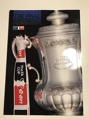 2009 FA Cup Final Programme Chelsea V Everton • £2