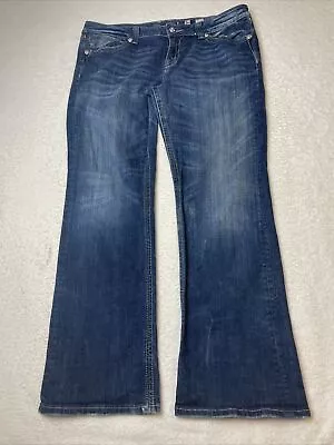 MISS ME (EASY BOOT) JEANS TAG SIZE 36 MEASURED 42x33 Style JES37SE2L • $26.50