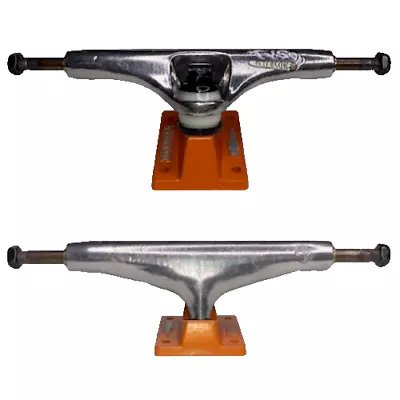 Thunder Pro Stamped Tyson Peterson Skateboard Trucks 151MM Polished/Orange Pair • $49.75