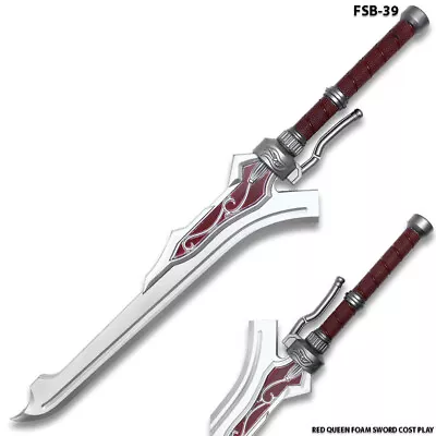 Devil Cry Red Queen Sword Of Nero Foam Sword Cosplay • $22.95