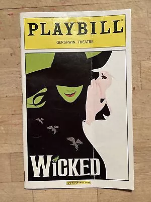 WICKED Aug 2005 Broadway Playbill! SHOSHANA BEAN Rue McLanahan MEGAN HILTY +! • $4.30