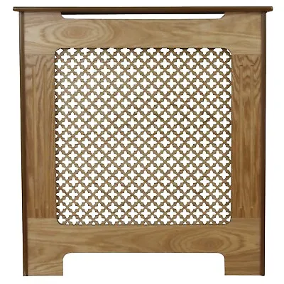 Derwent Mini Oak Radiator Cover Radiator Cabinet Shelf With Grille New 780 Mm • £31.49