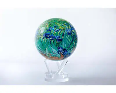 VAN GOGH IRISES MOVA GLOBE 4.5  Solar Power • $198