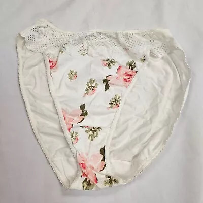 Vintage Warner's Cotton Kisses Panties Medium VTG Style #335 1990s String Bikini • $29.99