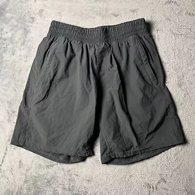 Barbell Apparel Phantom Shorts Mens Small Black 7  Linerless Zipper Pockets • $34.88