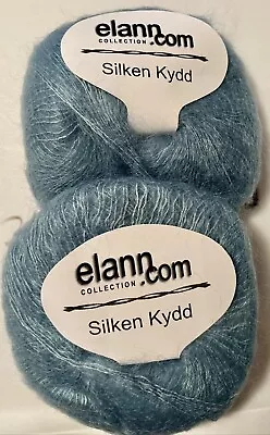 NEW  2 Balls Elann Collection Silken Kydd.Italy. 232 Yds Each. • $15