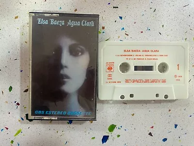 Elsa Baeza Cinta Cassette Tape Water Clear - The Reventason Julian El • $10.07