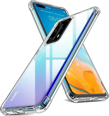£2.99 • Buy Shockproof Gel Case For Huawei P30 P40 Pro Lite 5G Bumper TPU Clear Cover New
