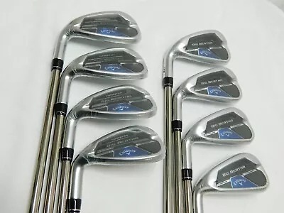 New LH Callaway Big Bertha 21 B21 BB21 Iron Set Choose Make Up And Flex • $419.99