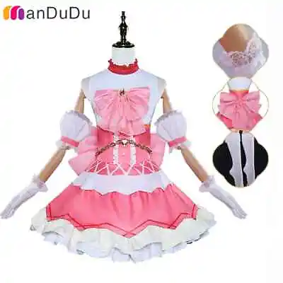 Puella Magi Madoka Magica Kaname Madoka Dress Cosplay Costume Hallowmas Prop • $36.44