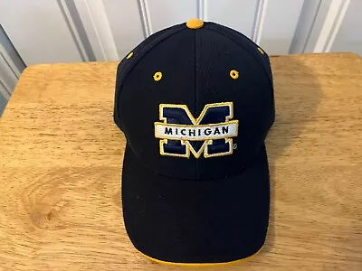 Michigan Wolverines Fitted 7 3/8 Hat Cap NW0T Free Shipping! • $18.39