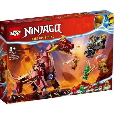 LEGO 71793 Ninjago Heatwave Transforming Lava Dragon Brand New Sealed • $56.99