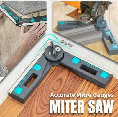 Accurate Mitre Gauges For Mitre Saws Adjustable Measure Tools 30-180° Angle • $16.99