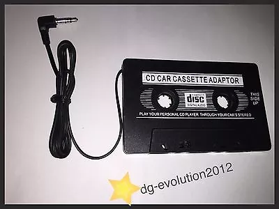 Audio Cassette Tape Adapter To Auxiliary Cable 3.5mm Jack For MP3 IPod CD Player • $9