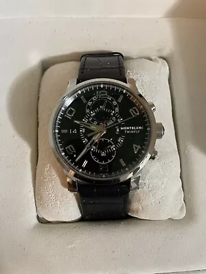 Montblanc Timewalker Twinfly Chronograph Wristwatch 105077 • $3000