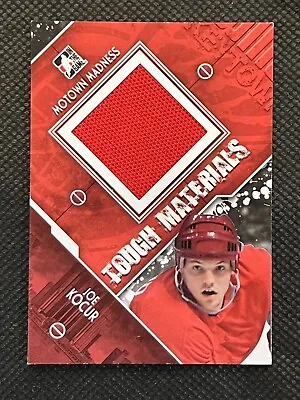 2012-13 ITG Motown Madness Tough Materials #TMA-06 Joey Kocur /140 • $17.99