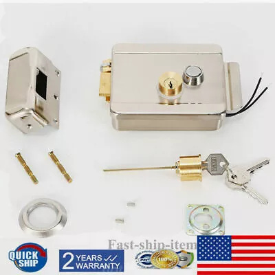 Electronic Door Lock Electric For Doorbell Intercom Access Entry Security System • $24