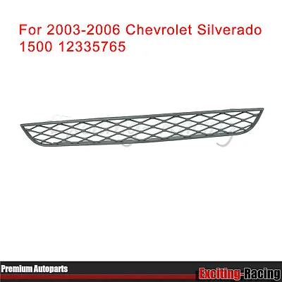 For Chevrolet Silverado SS 2003-2006 Gray Front Bumper Lower Grille 12335765 • $35.54