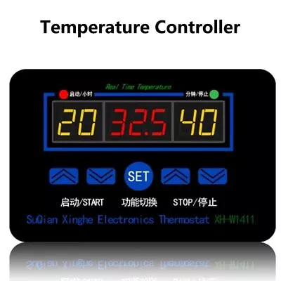 12V 10A Switch Sensor Temperature Controller LED Digital Thermostat Thermometer • $16.63